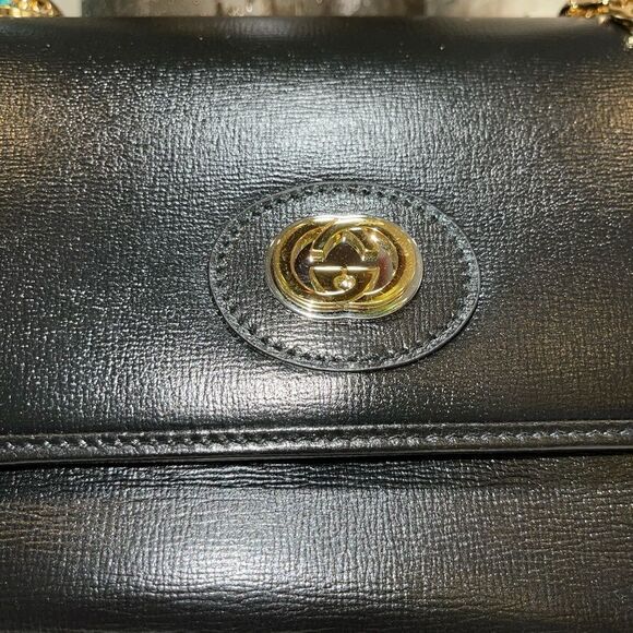 Gucci Marina Gold Chain Logo Bag - Picture 11 of 13